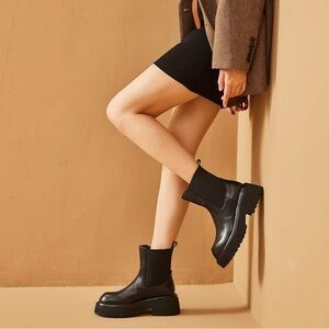 Vince Camuto Black Ankle Boots